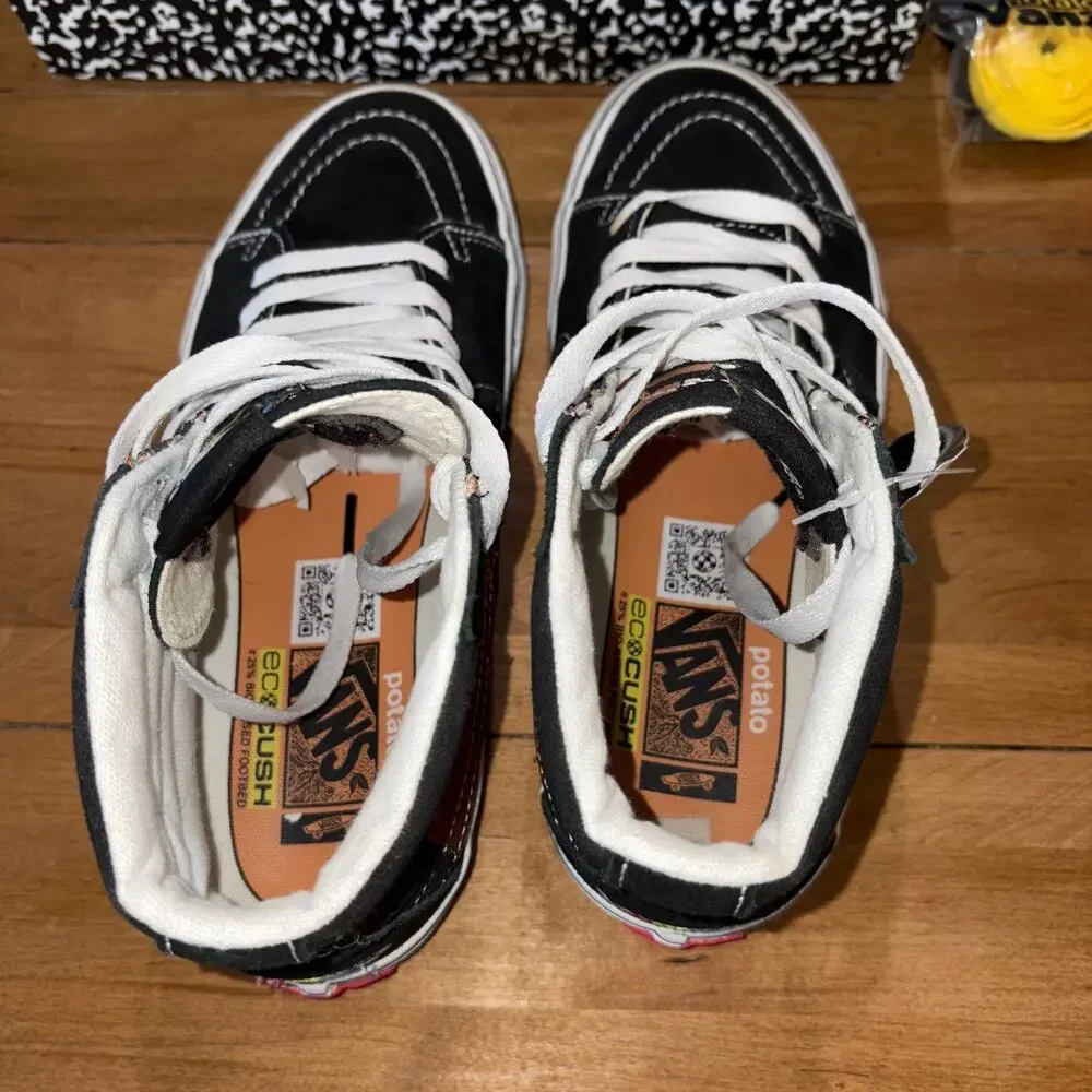 Vans Vault x Imran Potato UA Sk8-Hi VR3 LX Black Hand Rare Men's Size US 8M